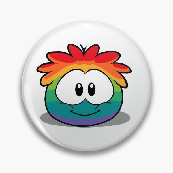 Item preview, Club Penguin Rainbow Puffle designed and sold by apparel-agenda.