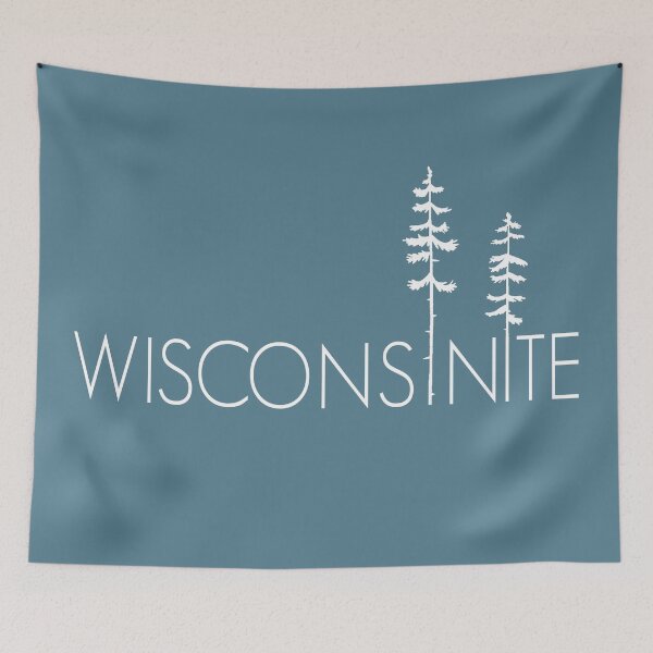 Item preview, Proud Wisconsinite, Wisconsin Pine Trees Up North designed and sold by GreatLakesLocal.