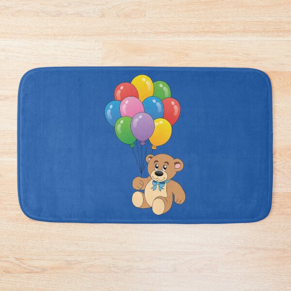 Item preview, Teddy Bear with Balloons designed and sold by ItsMeRuva.