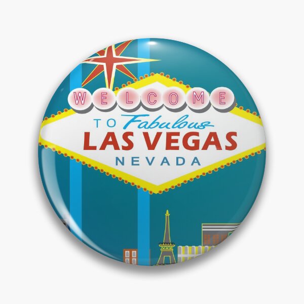 Item preview, Las Vegas, Nevada - Skyline Illustration by Loose Petals designed and sold by LoosePetals.