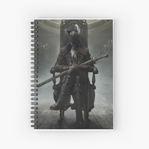 "Bloodborne" Spiral Notebook for Sale by tellek Redbubble