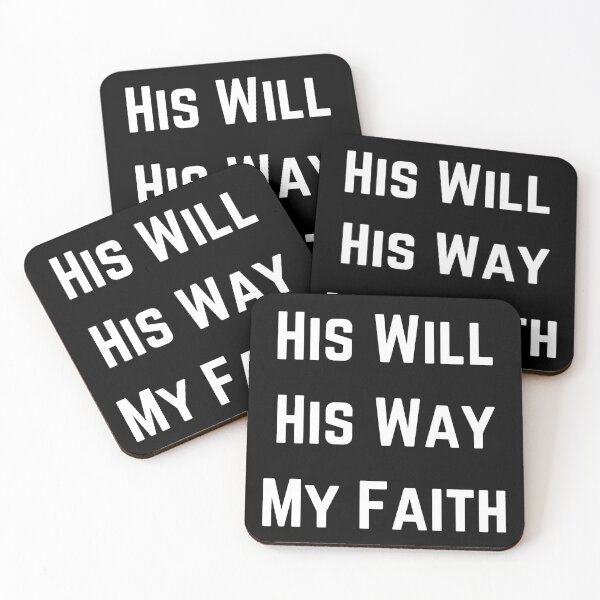 Item preview, His Will His Way My Faith designed and sold by OneCherubim.