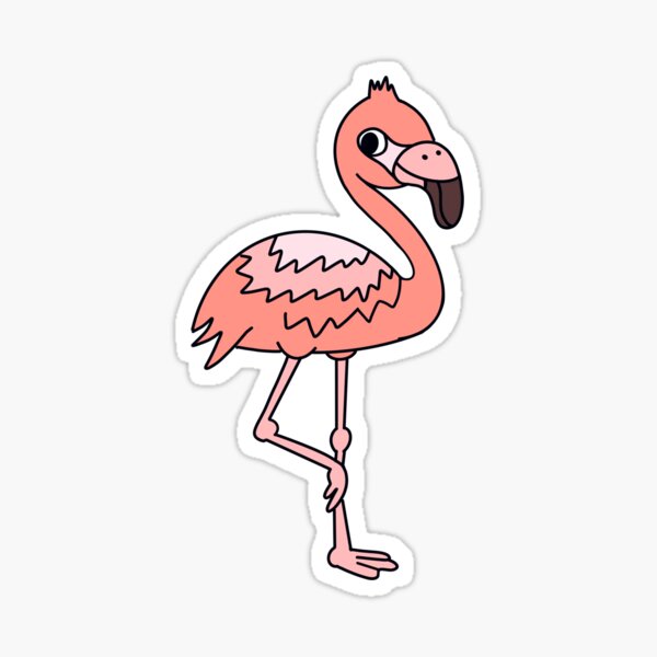 Flamingo Cartoon Gifts Merchandise Redbubble - flamingo to the grave roblox memes roblox funny funny relatable memes