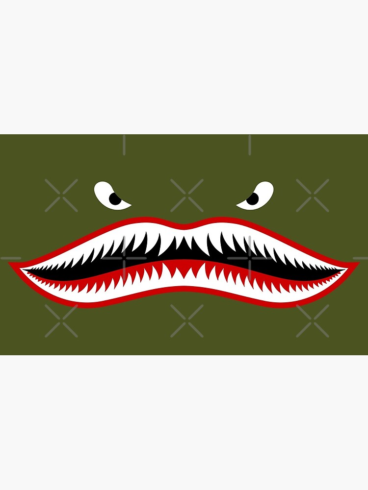 Thumbnail 6 of 6, Coffee Mug, Salty-Dog2 WWII Shark Face Nose Art Motif designed and sold by Salty-Dog2.