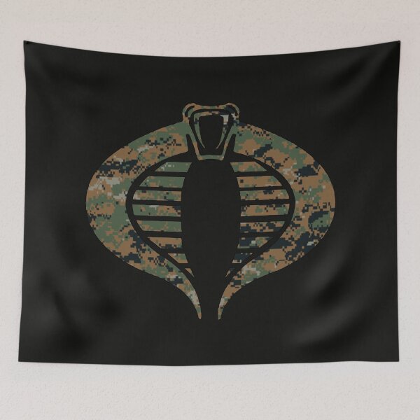 Item preview, Cobra Logo Marpat Green Camo designed and sold by AJ  Liber.