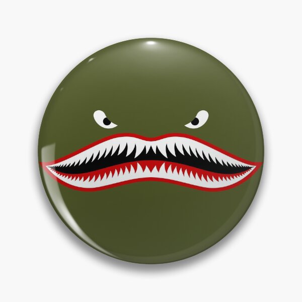 Item preview, Salty-Dog2 WWII Shark Face Nose Art Motif designed and sold by Salty-Dog2.