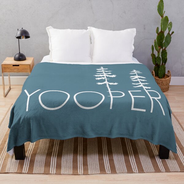 Item preview, Proud Yooper, Up North Pine Trees in the Upper Peninsula designed and sold by GreatLakesLocal.