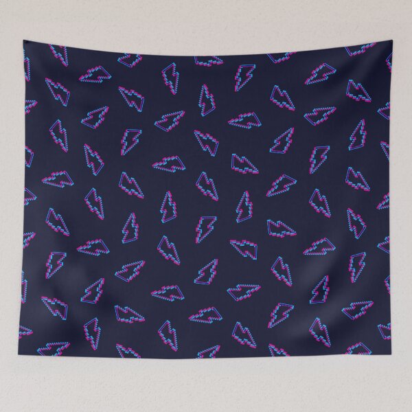 Item preview, Bubblegum 8-Bit Lightning (dark) designed and sold by animinimal.