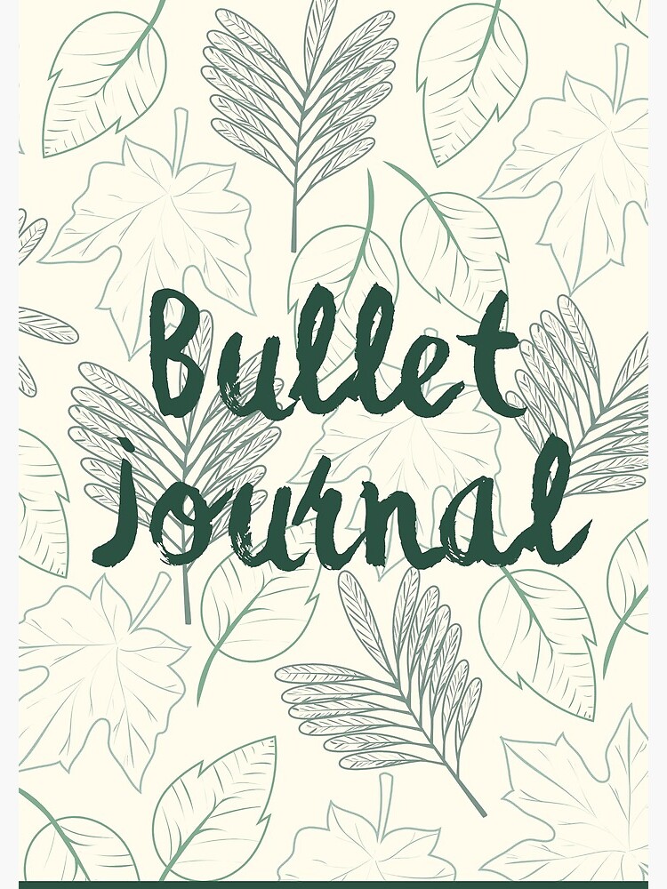 Bullet journal - aquarelle paradis - carnet a spirales, 200 pages