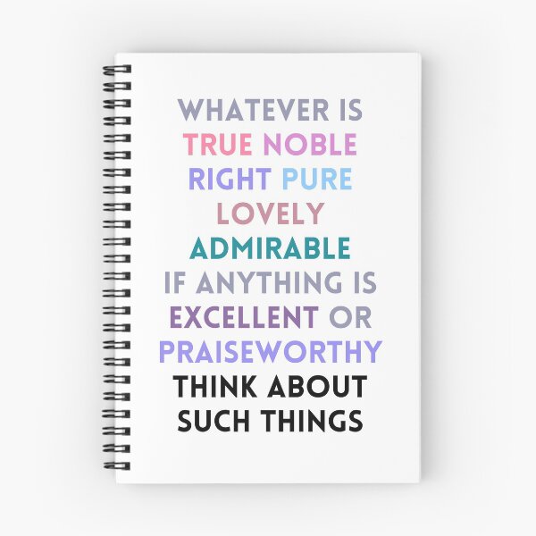 Item preview, Philippians 4:8 verse designed and sold by egwebb.