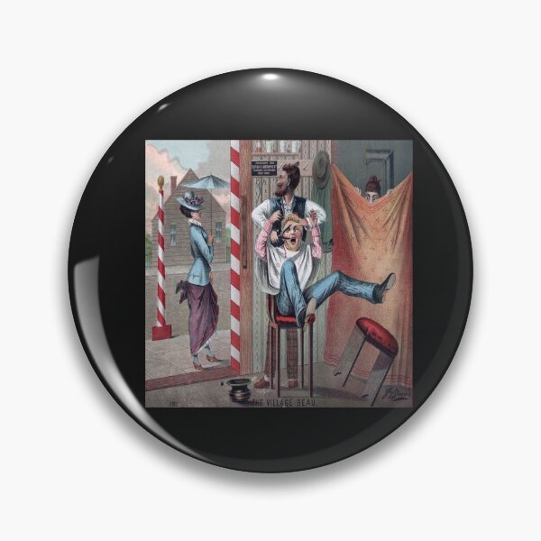 Item preview, Vintage Barbershop Humor Print designed and sold by Slydell1.