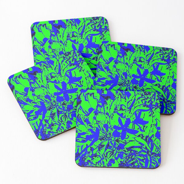 Item preview, Neon Green & Blue carnIval by Iritof designed and sold by iritof.