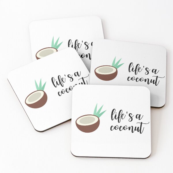 Item preview, Life's a Coconut designed and sold by flying-flamingo.
