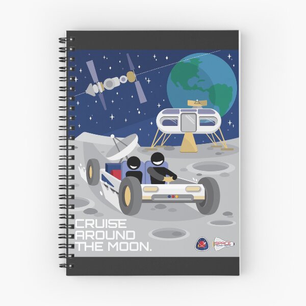 Item preview, Moon Cruise Poster designed and sold by Astrocrafts.