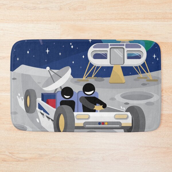 Item preview, Moon Cruise Poster designed and sold by Astrocrafts.