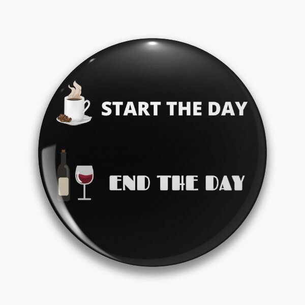 Item preview, Coffee  And Wine - Funny Coffee Drinker And Wine Drinker designed and sold by designitfun.