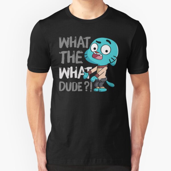 WHAT THE WHAT DUDE ?! Slim Fit T-Shirt