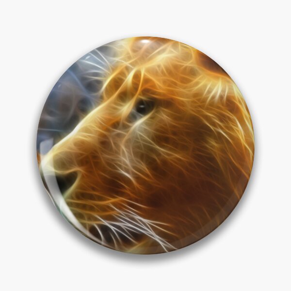 Aperçu de l'œuvre Lion fractal créée et vendue par RenderlyYours.
