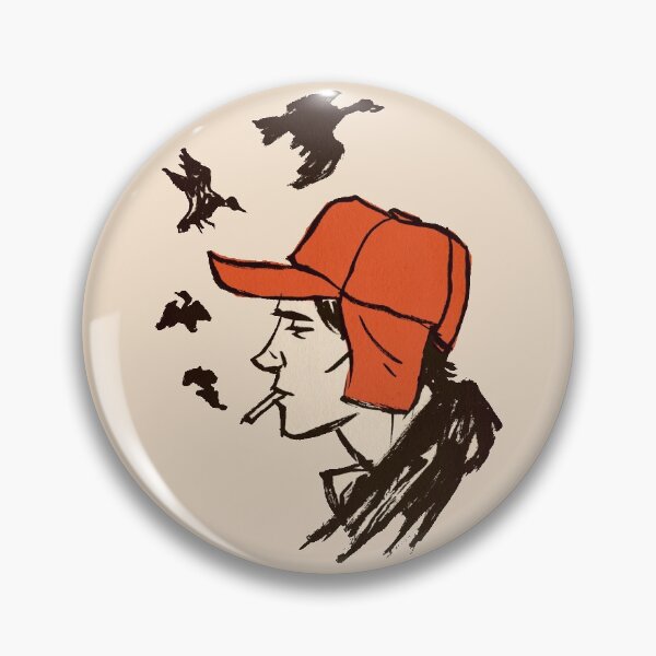 Item preview, Holden Caulfield Sticker designed and sold by katjeluftwaffle.