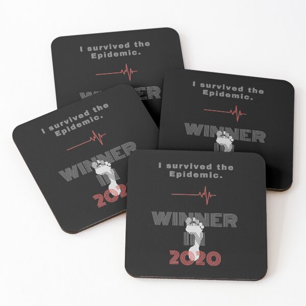 Item preview, Survived the Epidemic.black designed and sold by Bhavna111.