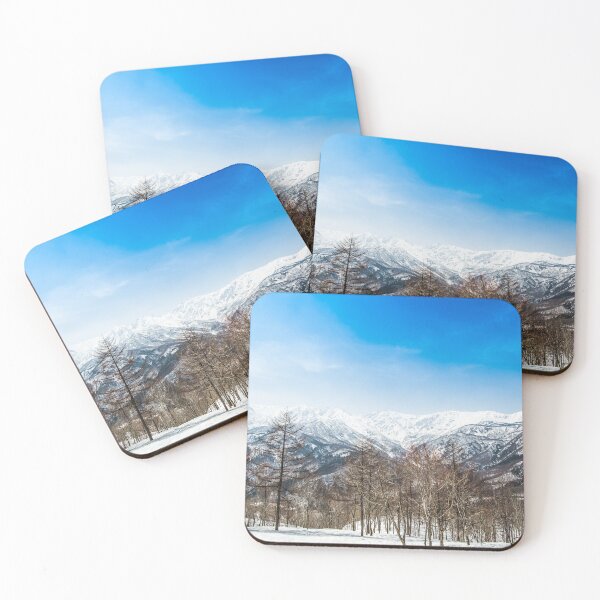 Item preview, Hakuba mountain range covered with snow. designed and sold by tank200bar.