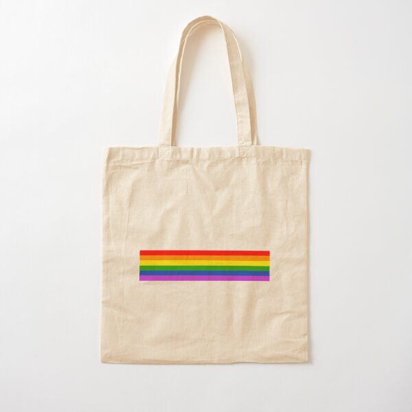 Pride Rainbow Colors Tote Bag by PodArtist