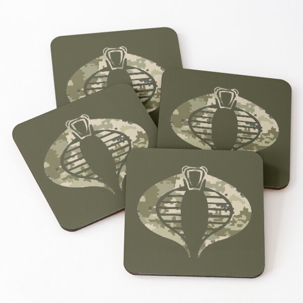 Aperçu de l'œuvre Logo Cobra Camouflage numérique ukrainien créée et vendue par AJ Liber.