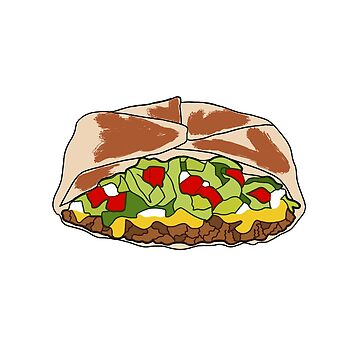 Artwork thumbnail, Crunchwrap by gschudesigns15