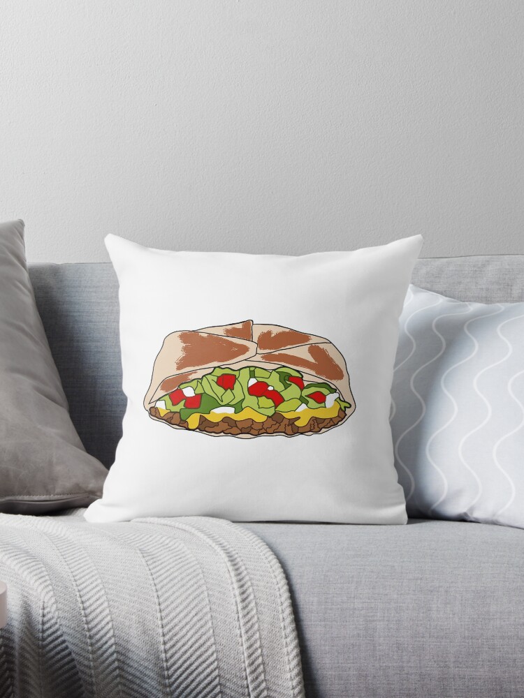 Taco bell 2025 throw pillow