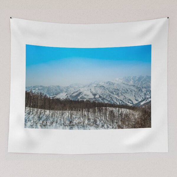 Item preview, Hakuba mountain range covered with snow. designed and sold by tank200bar.