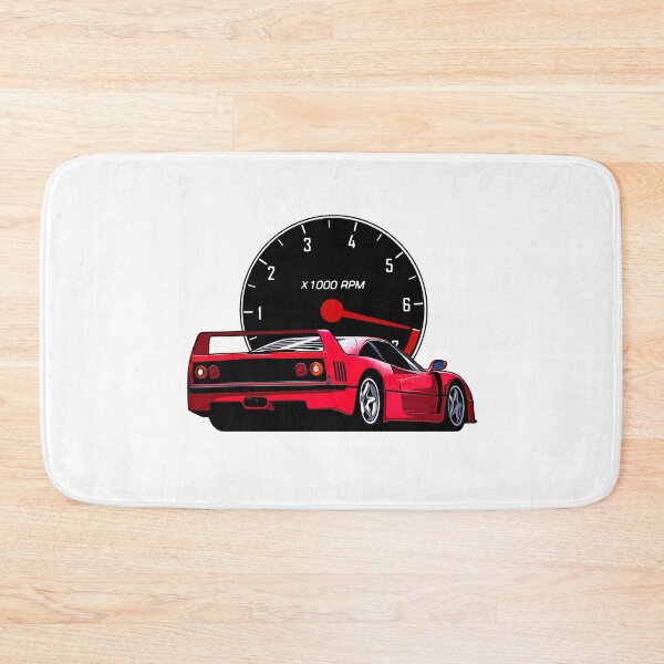 Item preview, Rosso Corsa 1991 F40 Rear Side With Tachometer designed and sold by Enthusiast Designs.