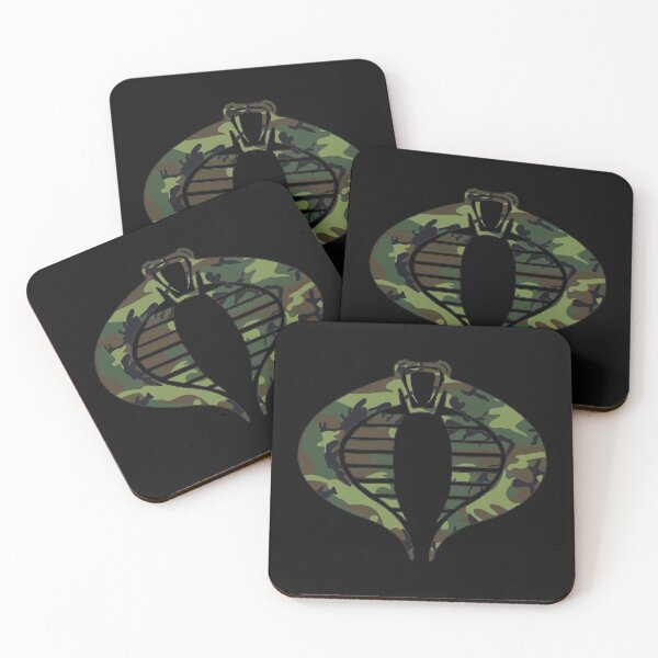 Aperçu de l'œuvre Cobra Logo Woodland Camouflage créée et vendue par AJ Liber.