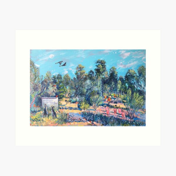 Forest 20 STEP Garden Art Print