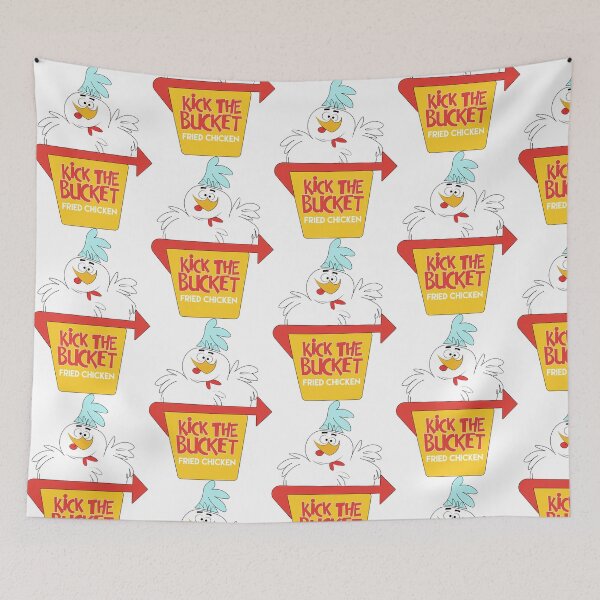 Item preview, Kick The Bucket Fried Chicken designed and sold by ijoshtherefore.