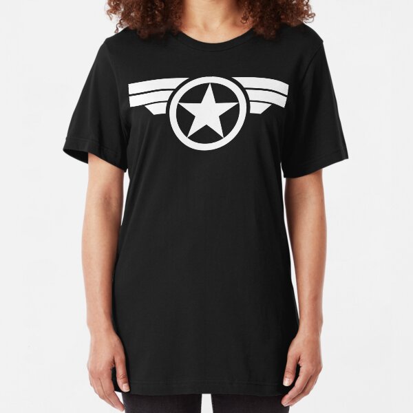Super Soldier - White Slim Fit T-Shirt