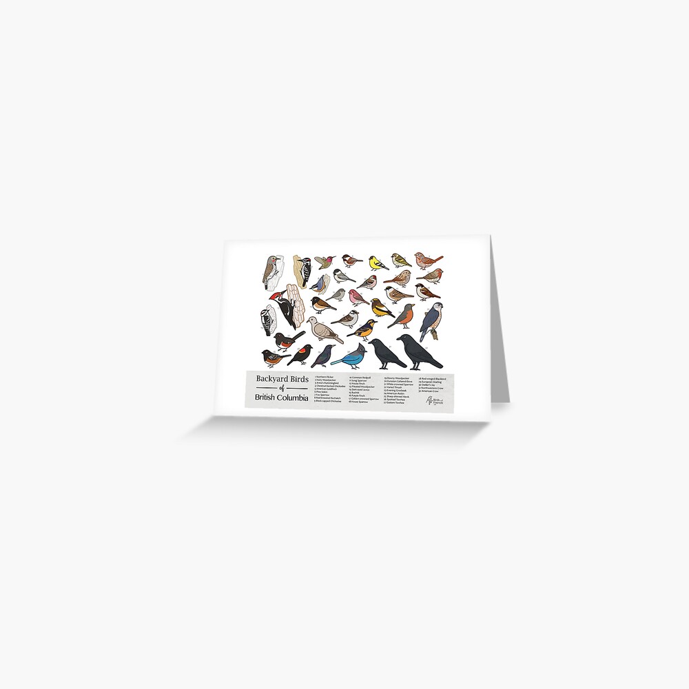 Item preview, Greeting Card designed and sold by BirdsandFriends.