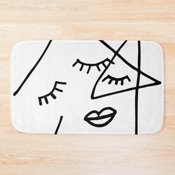 Item preview, Lash House - Geometric Abstract Face  designed and sold by Kristen Lucero.