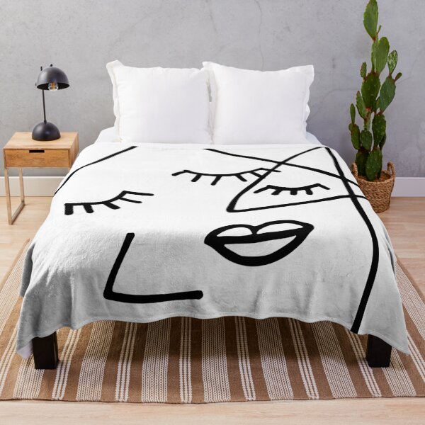 Item preview, Lash House - Geometric Abstract Face designed and sold by Kristen Lucero.