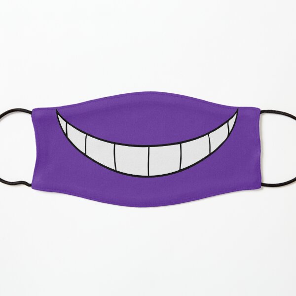 Cara de chico morado Mascarilla para niños