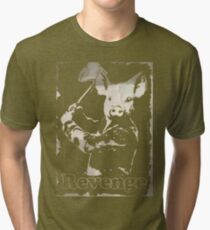 Revenge vegetarian, vegan shirt Tri-blend T-Shirt