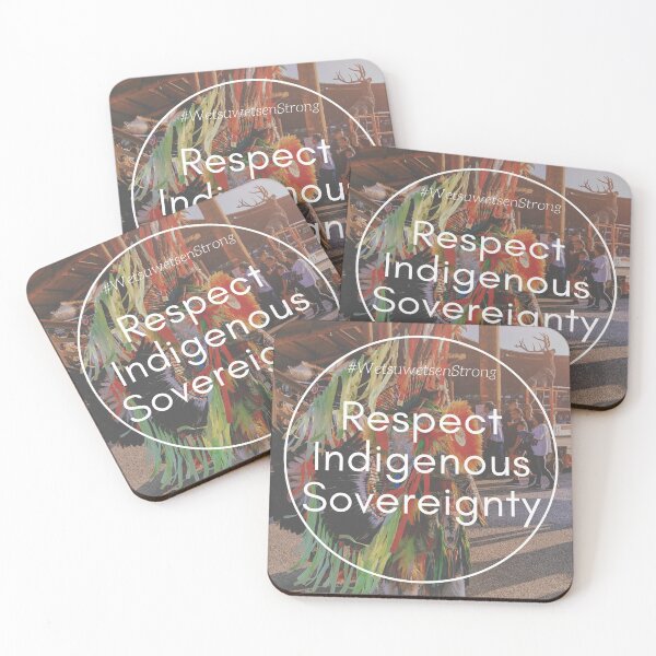 Item preview, Respect Indigenous Sovereignty Wetsuwetsen Strong designed and sold by augustanaa.