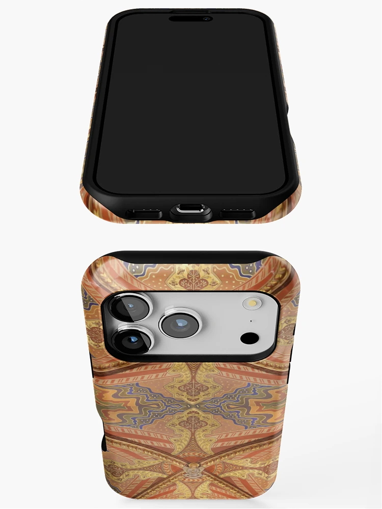 Thumbnail 3 of 4, iPhone Case, Ceiling Pattern designed and sold by Carole-Anne.