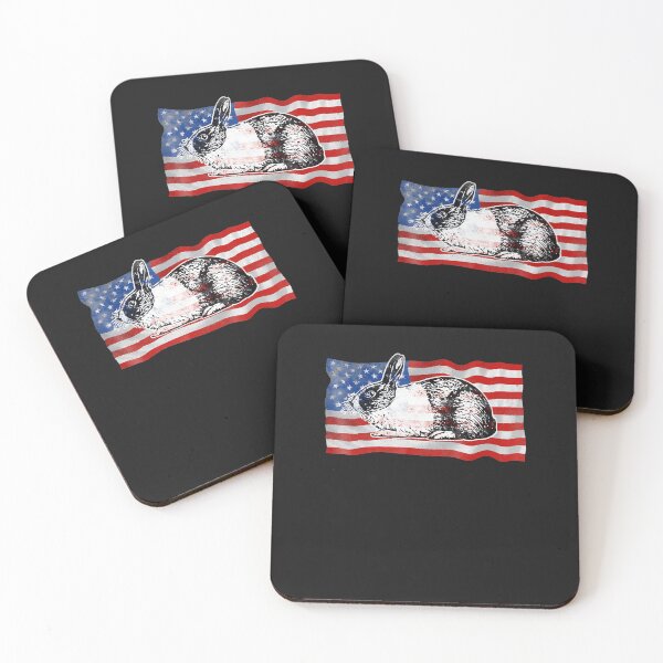 Item preview, Amercican Flag Rabbit Farmer Gift designed and sold by PetimatSultygov.