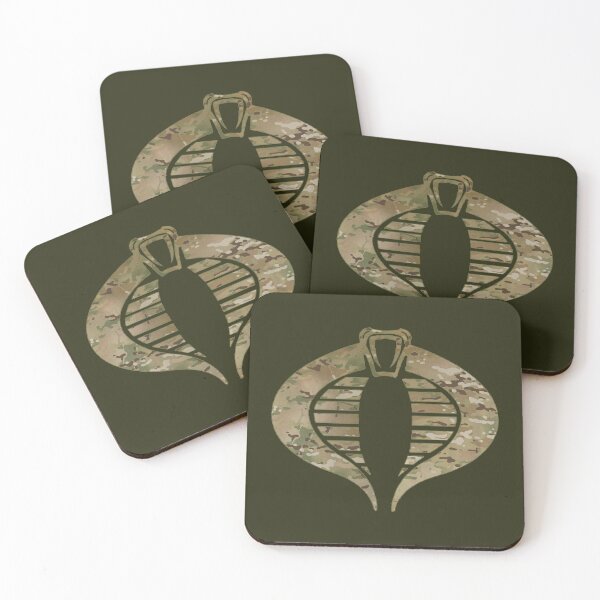 Aperçu de l'œuvre Logo Cobra camouflage multicam créée et vendue par AJ Liber.