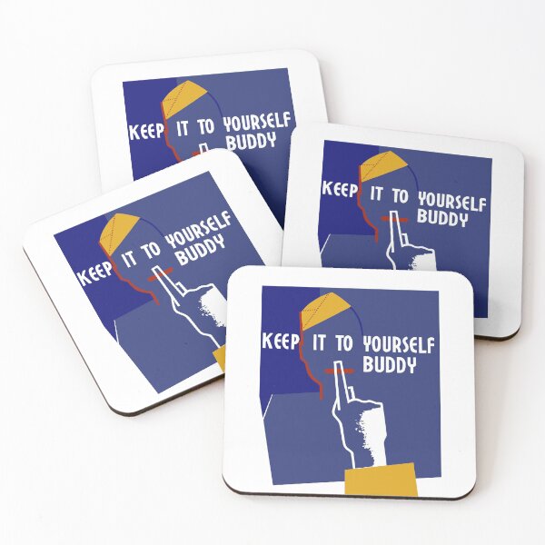Item preview, Keep It To Yourself Buddy - WWII Propaganda designed and sold by warishellstore.