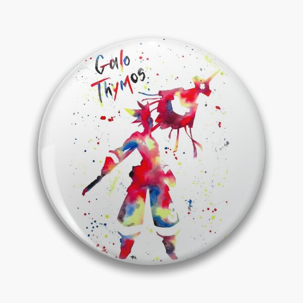 Item preview, Galo Thymos Watercolor Silhouette designed and sold by mopotter167.