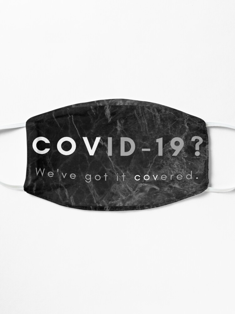 Alternate view of We've got it covered Mask