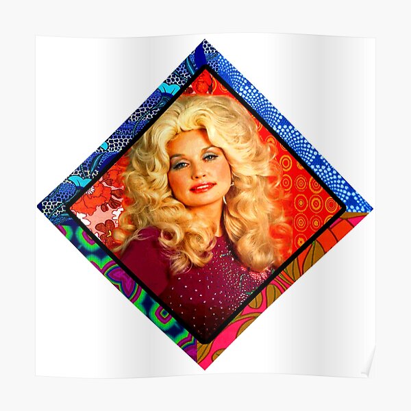 Dolly Retro Vibes Poster