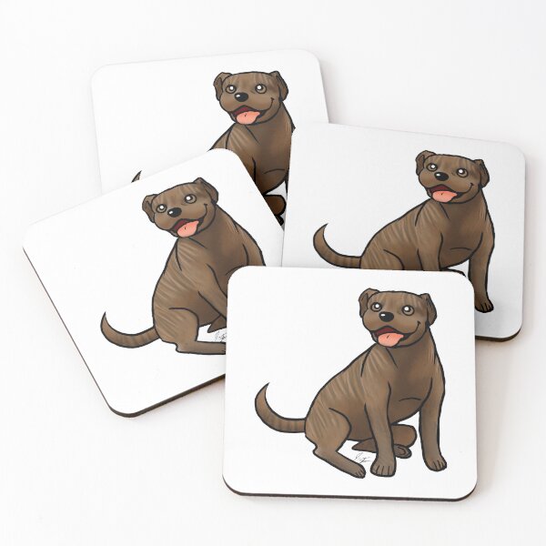 Item preview, Dog - American Pit Bull Terrier - Brindle designed and sold by Jennifer Stolzer.