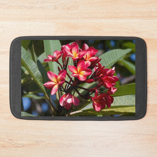 Item preview, Red Frangipani blooms  designed and sold by MargsNaturePix.